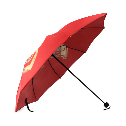 Snake Skin Love Foldable Umbrella (Model U01)