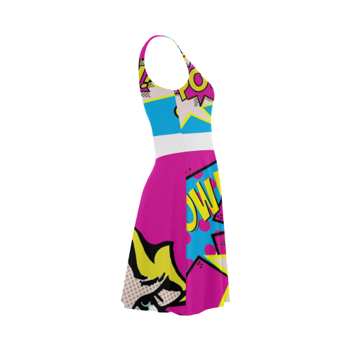 POP ART pink Atalanta Sundress (Model D04)