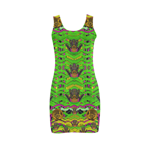 Hands faces and nature Medea Vest Dress (Model D06)