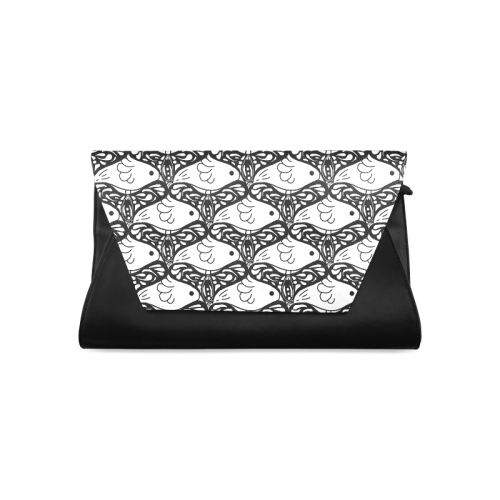 Bird and Butterfly Tessellation Clutch Bag (Model 1630)