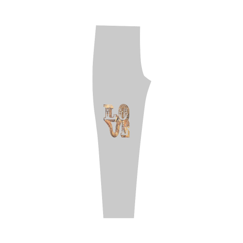 Snake Skin Love Capri Legging (Model L02)