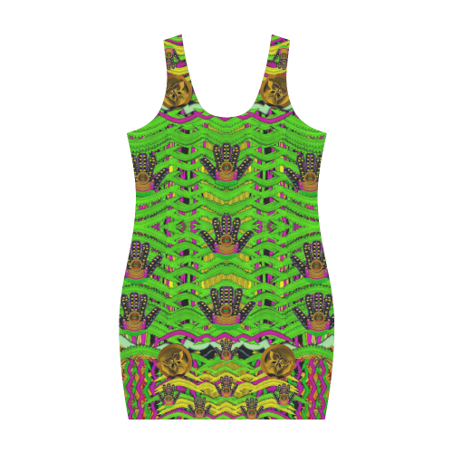 Hands faces and nature Medea Vest Dress (Model D06)