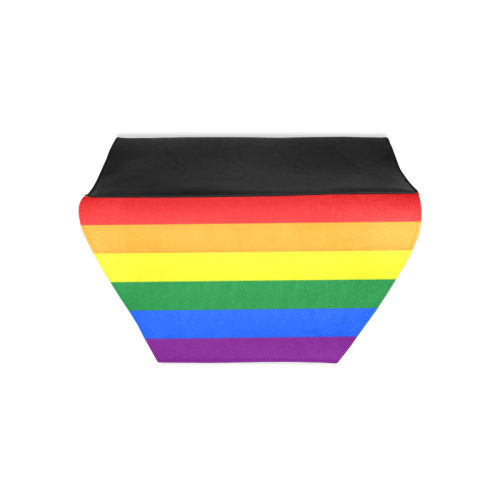 Gay Pride Rainbow Flag Stripes Clutch Bag (Model 1630)