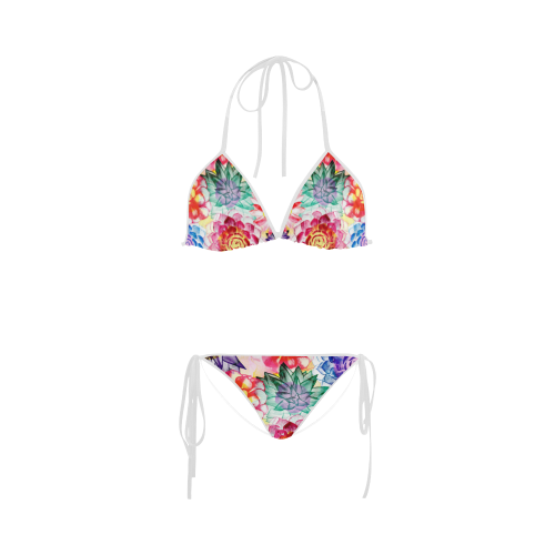 Succulents Custom Bikini Swimsuit ID D348307