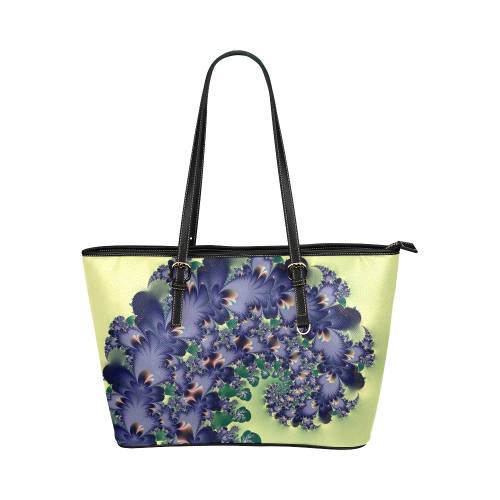 Fantastical Purple Feathers Fractal Abstract