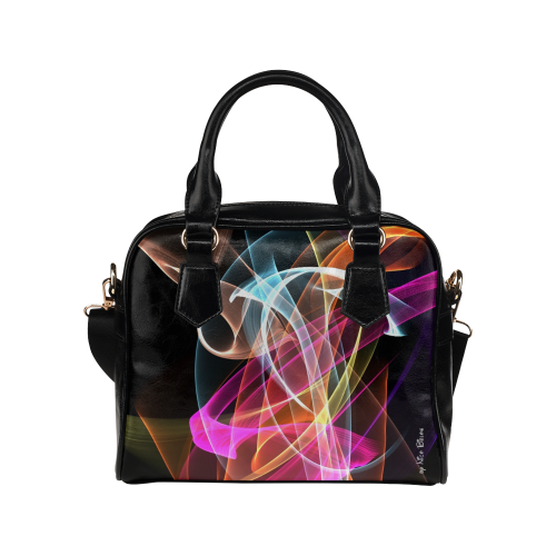 Fireworks by Nico Bielow Shoulder Handbag (Model 1634)