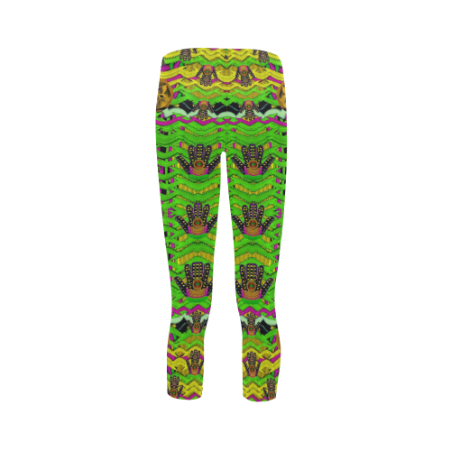 Hands faces and nature Capri Legging (Model L02)