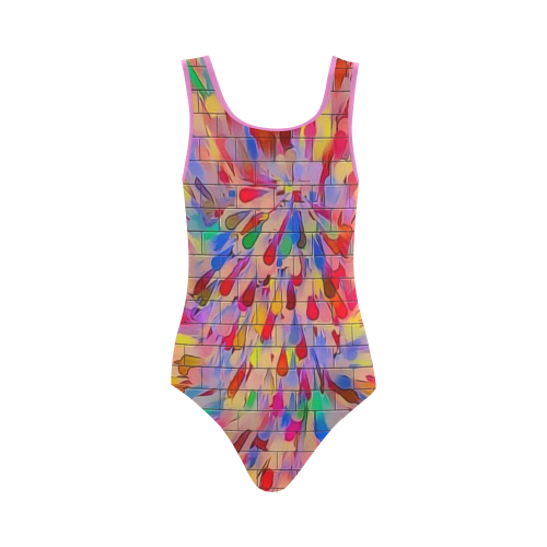 Brush by Nico Bielow Vest One Piece Swimsuit (Model S04)