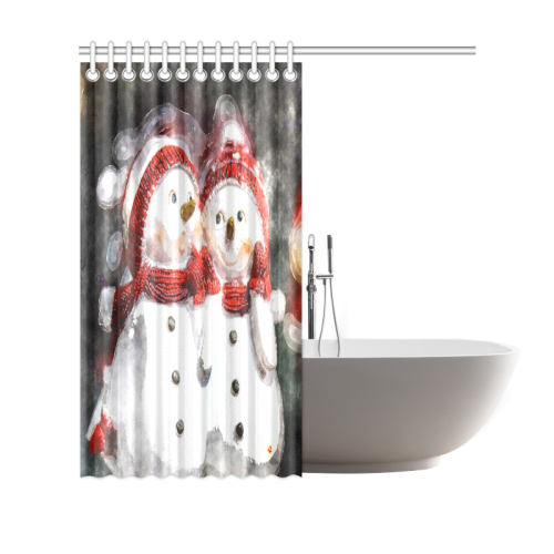 Snowman20160602 Shower Curtain 69"x70"