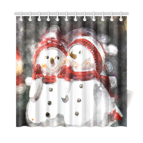 Snowman20160602 Shower Curtain 72"x72"