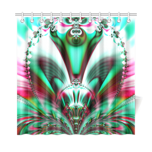 Alien Architecture Shower Curtain 72"x72"