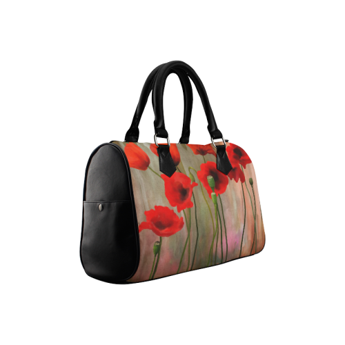 Poppies Boston Handbag (Model 1621)