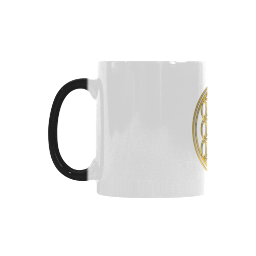 FLOWER OF LIFE gold Custom Morphing Mug