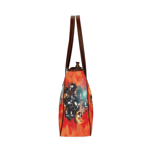 Awesome skulls Classic Tote Bag (Model 1644)