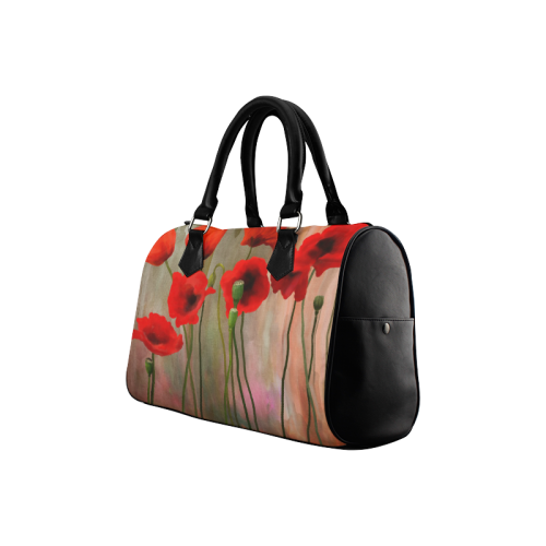 Poppies Boston Handbag (Model 1621)