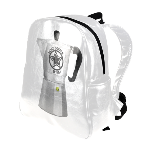 MOST COFFEE WINS RETRO ESPRESSO MAKER Multi-Pockets Backpack (Model 1636)