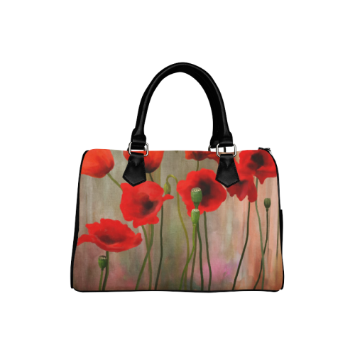 Poppies Boston Handbag (Model 1621)