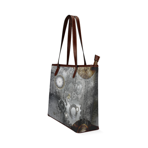 Steampunk in vintage design Shoulder Tote Bag (Model 1646)