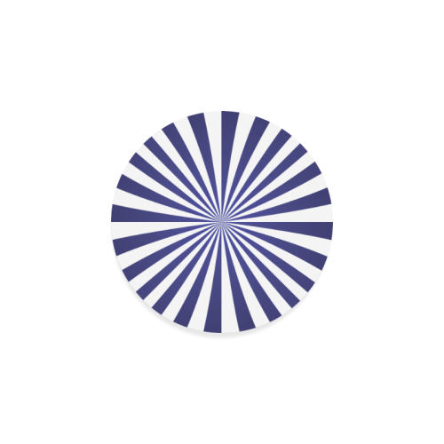 Blue Spiral Round Coaster