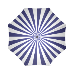 Blue Spiral Foldable Umbrella (Model U01)