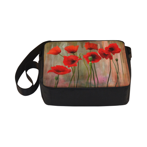 Poppies Classic Cross-body Nylon Bags (Model 1632)