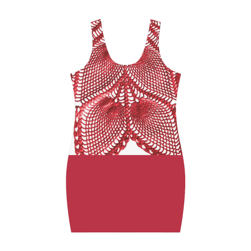 Sleeveless Print Dress_Cam237design Medea Vest Dress (Model D06)