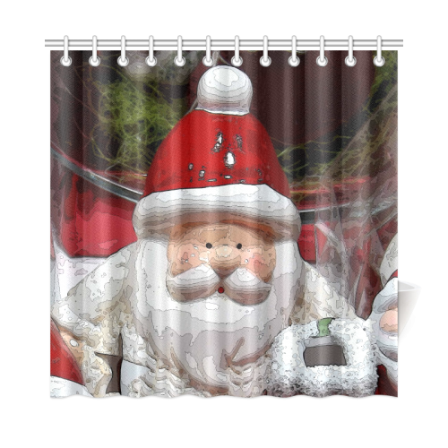 Santa20160606 Shower Curtain 72"x72"