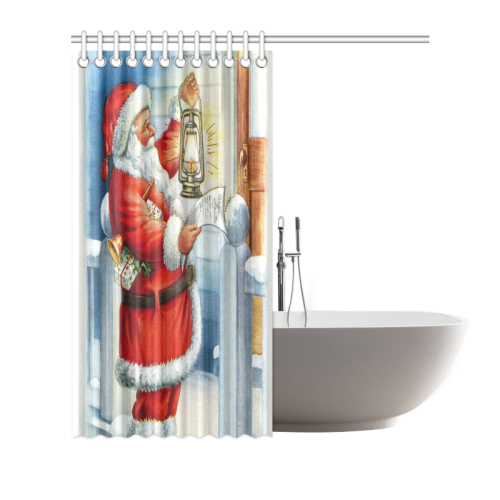 Santa20160603 Shower Curtain 72"x72"