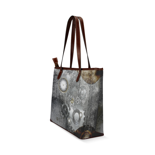 Steampunk in vintage design Shoulder Tote Bag (Model 1646)