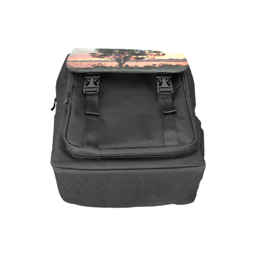 Late Lake Casual Shoulders Backpack (Model 1623)