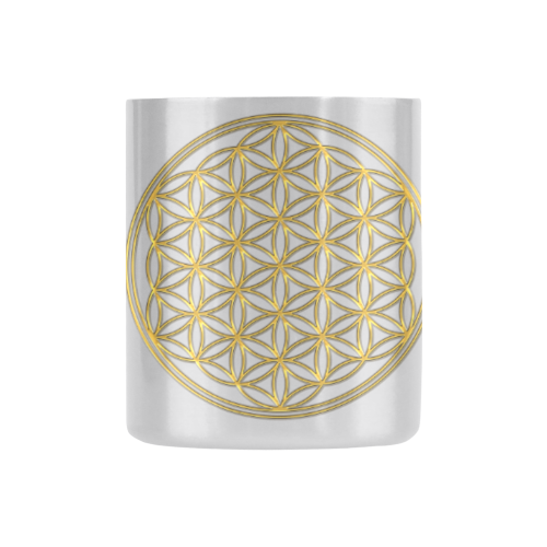 FLOWER OF LIFE gold Classic Insulated Mug(10.3OZ)