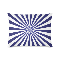 Blue Spiral Custom Picture Pillow Case 20"x26" (one side)