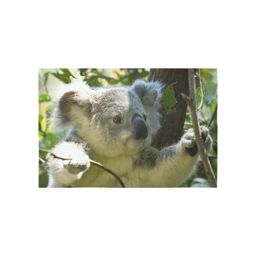 Koala_2015_0305 Cotton Linen Wall Tapestry 60"x 40"