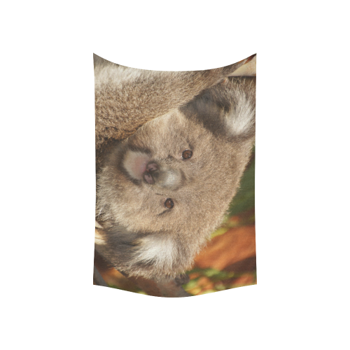 Koala_2015_0304 Cotton Linen Wall Tapestry 60"x 40"