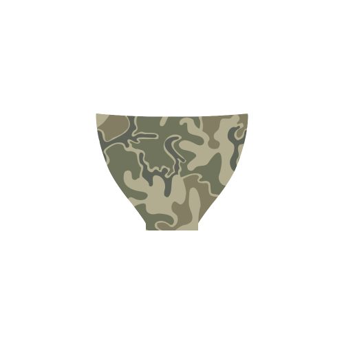 1948 Retro Camouflage Custom Bikini Swimsuit