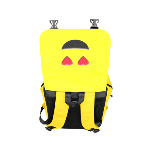 Emoticon Heart Smiley Casual Shoulders Backpack (Model 1623)