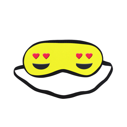 Emoticon Heart Smiley Sleeping Mask