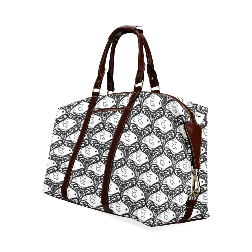 Bird and Butterfly Tessellation Classic Travel Bag (Model 1643)