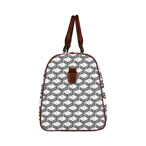 Bird and Butterfly Tessellation Waterproof Travel Bag/Large (Model 1639)