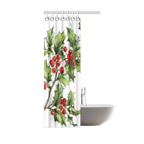 HollyBerries20160602 Shower Curtain 36"x72"