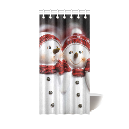 Snowman20160601 Shower Curtain 36"x72"