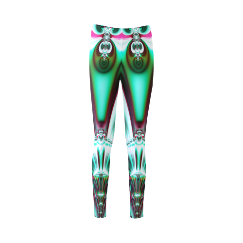 Sci-Fi Fractal Robot Cassandra Women's Leggings (Model L01)