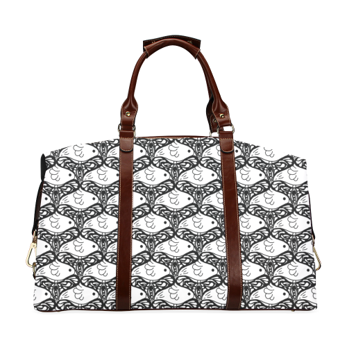 Bird and Butterfly Tessellation Classic Travel Bag (Model 1643)