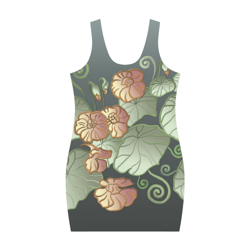 Art Nouveau Garden Medea Vest Dress (Model D06)
