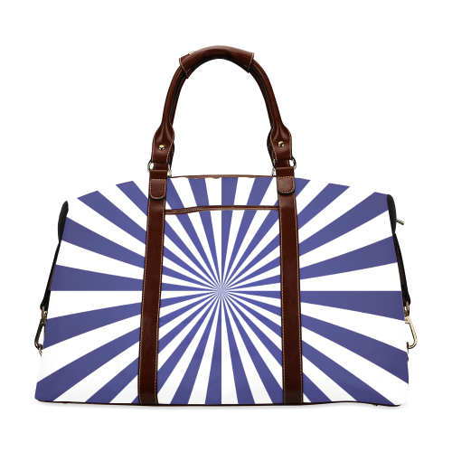 Blue Spiral Classic Travel Bag (Model 1643)