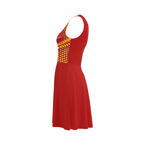 crochet pattern print Dress by Cam237design Atalanta Sundress (Model D04)