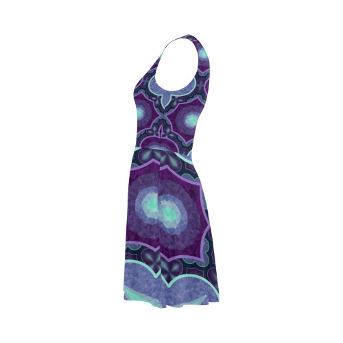 Purple blue Atalanta Sundress (Model D04)