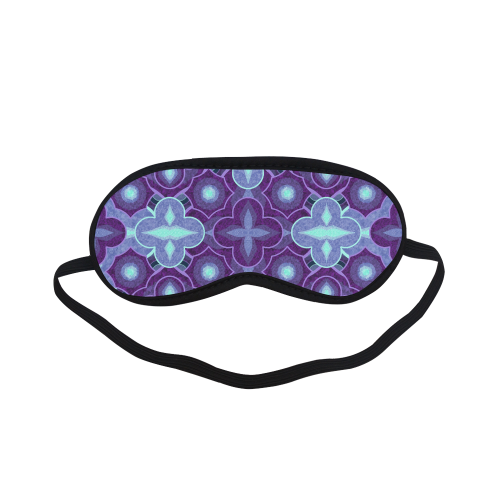 Purple blue pattern Sleeping Mask