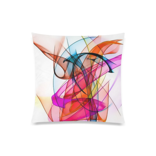 Summer Color Patter by Nico Bielow Custom Zippered Pillow Case 20"x20"(Twin Sides)