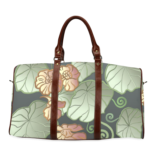 Art Nouveau Garden Waterproof Travel Bag/Small (Model 1639)